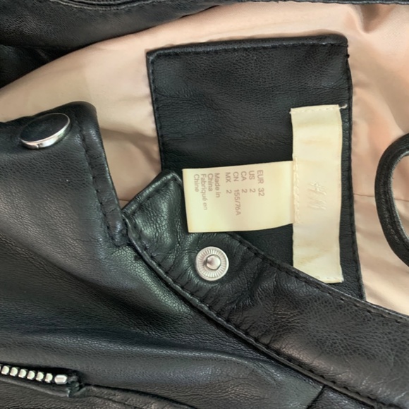 H&M leather jacket - Picture 2 of 3